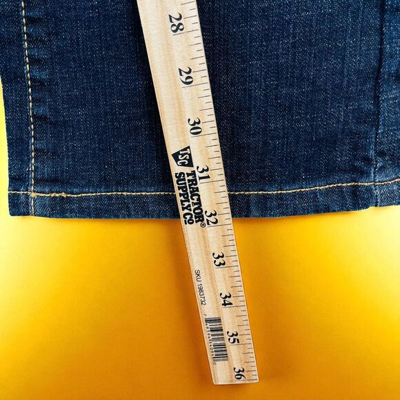 Southpole Jeans Womens 5 Bootcut Flare Stretch Embroidered Pockets Y2K Denim - Picture 8 of 14